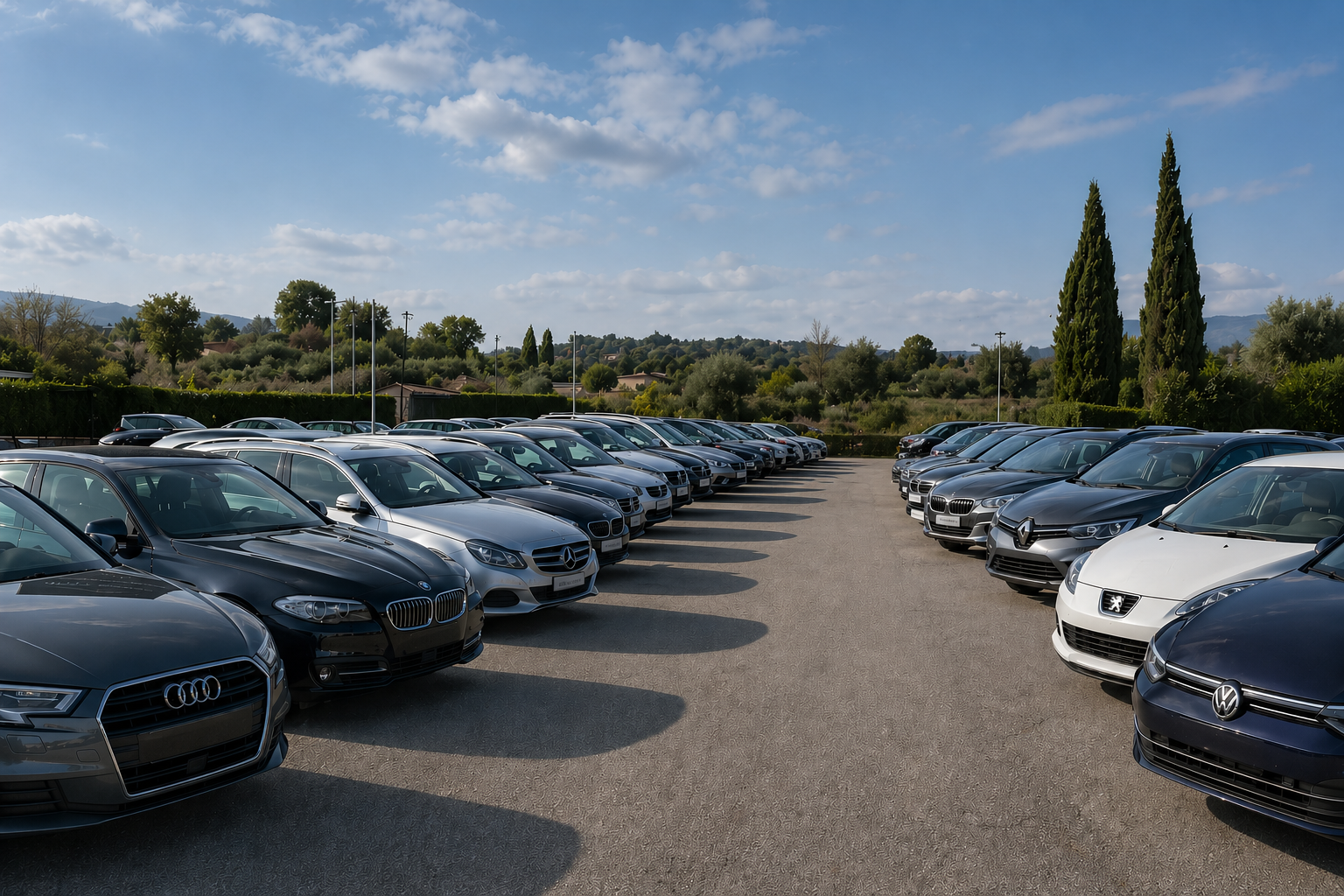Parco auto disponibile Autofficina Italcar